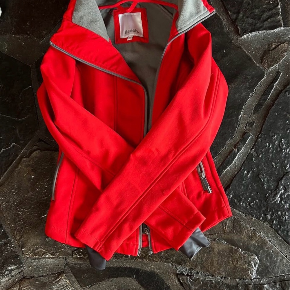 Bench Kids Vibrant Red Raincoat